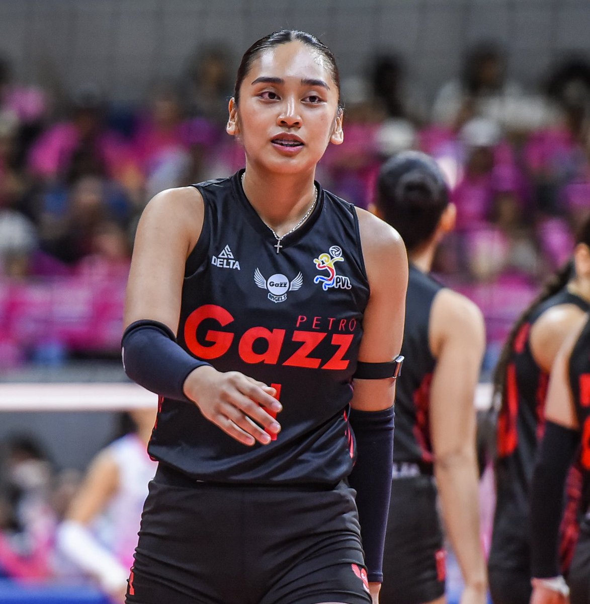 tj_canino's tweet image. jules tolentino delivers 18 excellent sets to clinch her first-ever semifinals appearance in her professional volleyball career! 

to say i’m proud is an understatement. tuloy lang! ❤️‍🔥