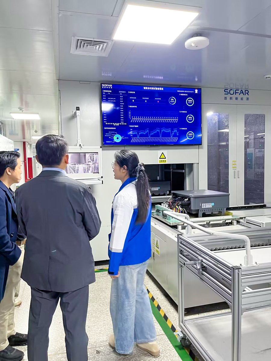 SZ_SOFARSOLAR's tweet image. Excited to host Sunnersys Co., Ltd. at our Huizhou HQ! We signed the Authorized Distributor Agreement for Thailand (2025-2028), enhancing our commitment to reliable solar solutions. #SOFAR #ThailandSolar #Partnership #EnergyStorage.