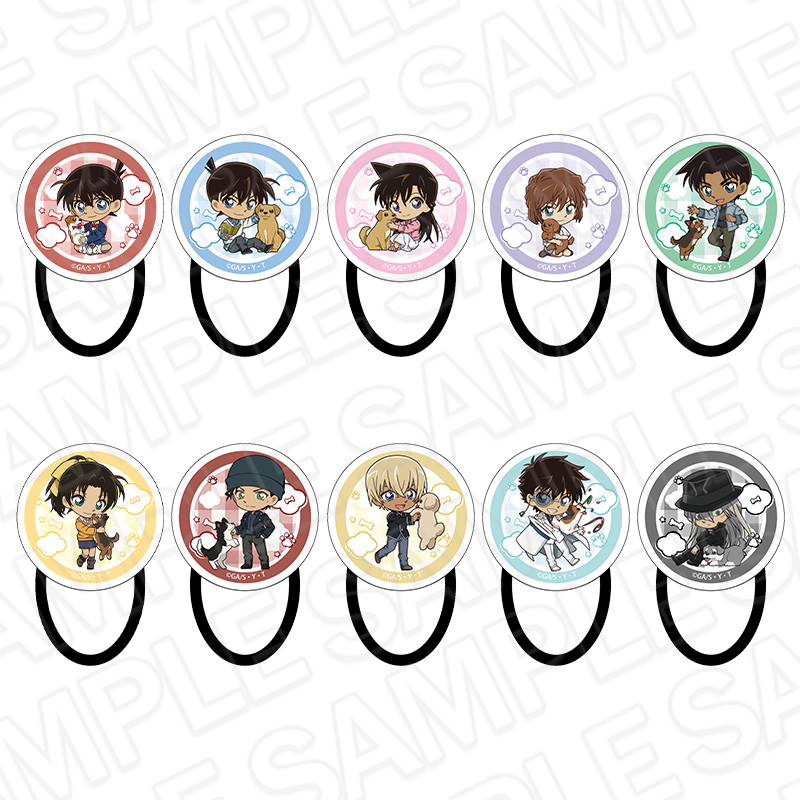 名探偵コナン」 安室透、赤井秀一、ジンも犬と戯れ～♪ 缶バッジや