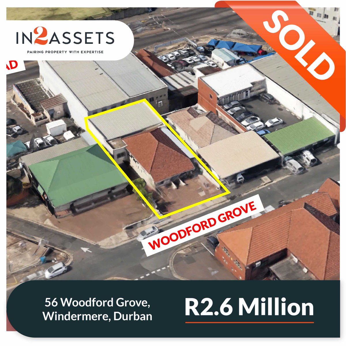 In2assets's tweet image. Commercial Property in Windermere SOLD for R2.6 Million!