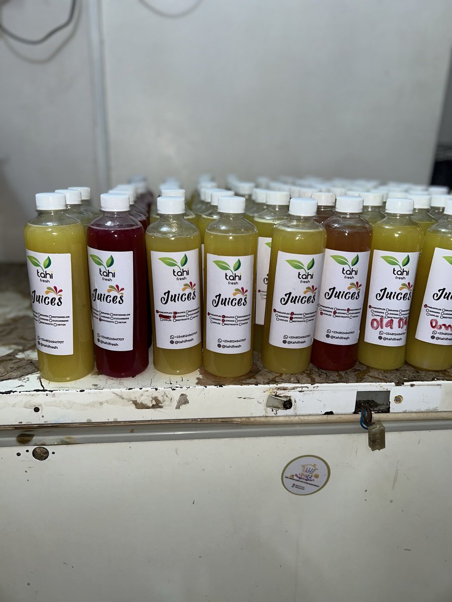 precisebabe's tweet image. Good morning Tahi Fresh family and welcome to a brand new week!!
Juice - N2000
Splash Yogurt - N2500
Big Cup Parfait - N4000
Tigernut - N2000