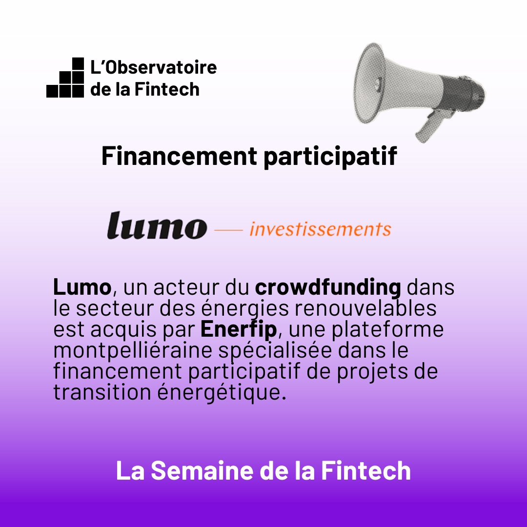 L'Observatoire de la Fintech tweet media