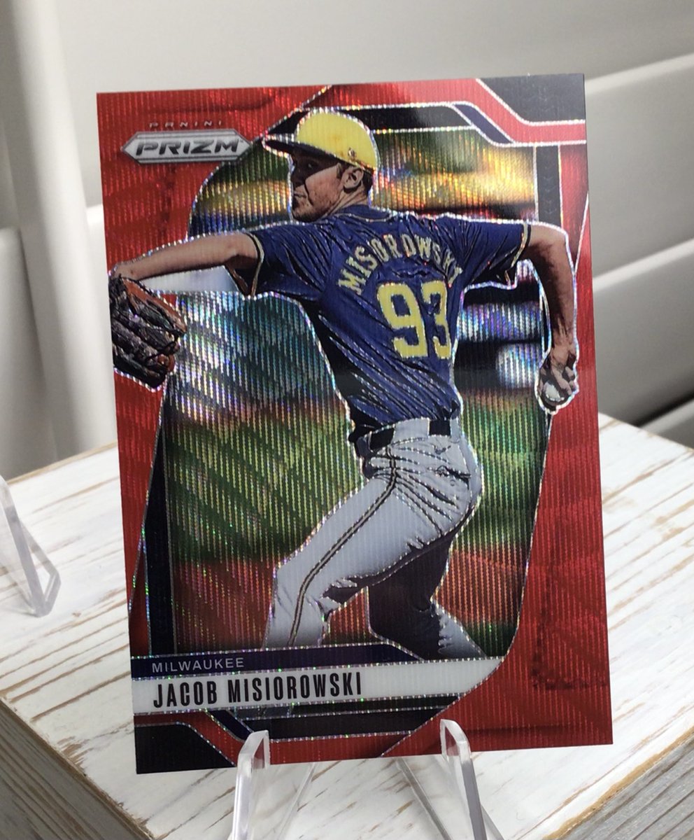 du47222292's tweet image. Today‘s second Giveaway: Rookie Panini Red Prizm Jacob Misiorowski
#Giveaway #Brewers
Like🍺Follow🍺Repost🍺