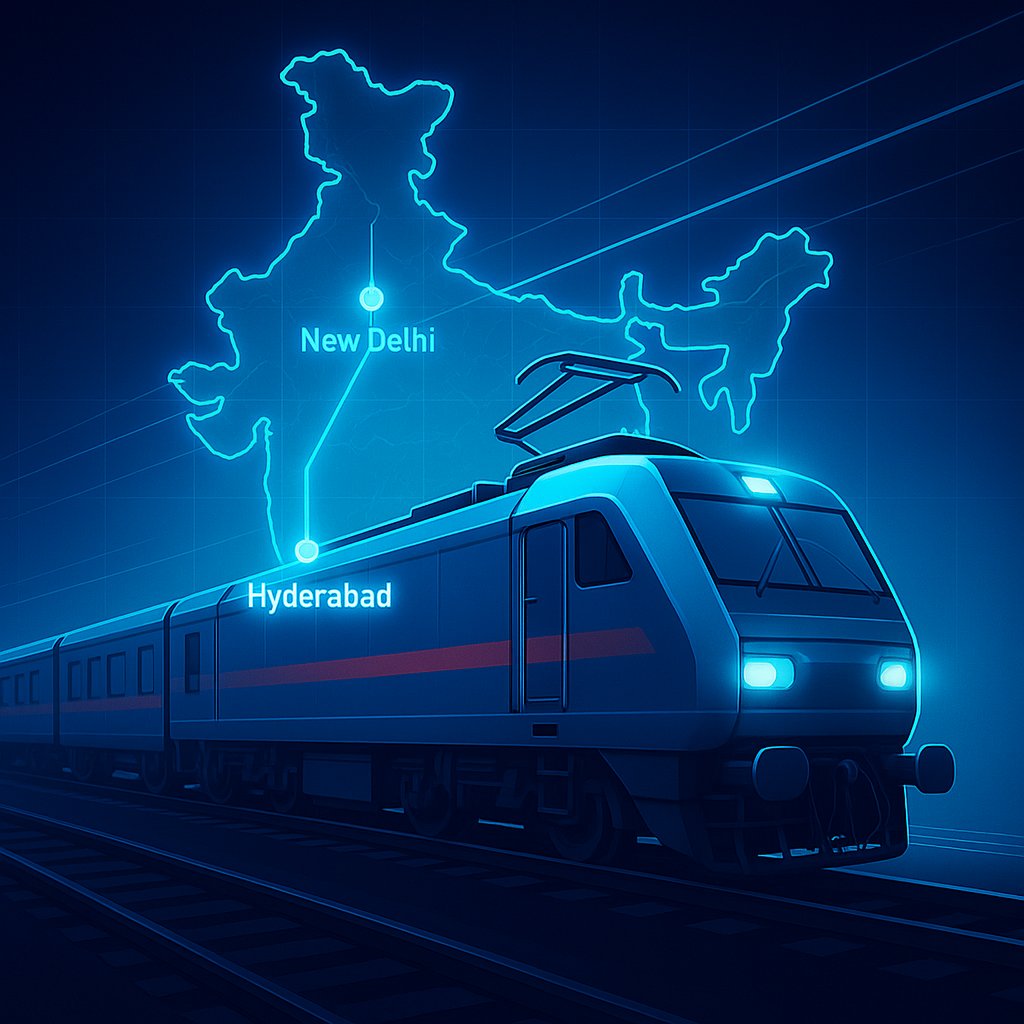 Telangana Sampark Kranti Express soon?

Telangana Rail Forum members are actively pushing for the introduction of Telangana Sampark Kranti. If sanctioned, it would improve Hyderabad–Delhi connectivity and help reduce the heavy waiting list on this busy route <a href="/PhaniPeddapalli/">Phani Peddapalli</a>