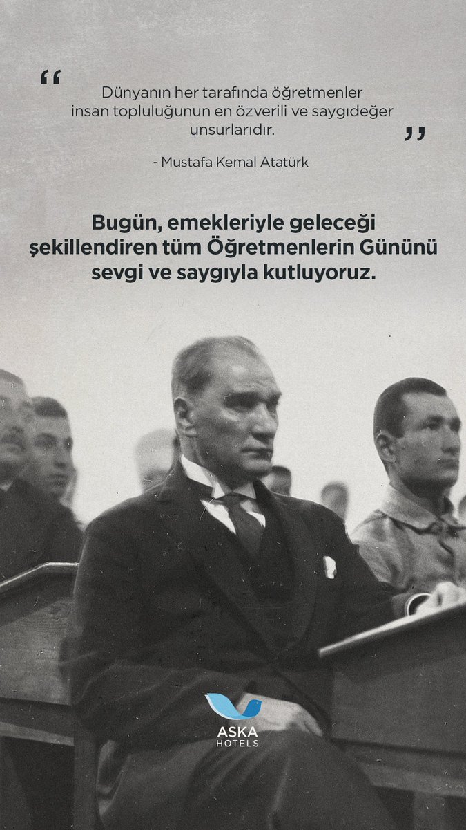 Emekleriyle geleceği şekillendiren tüm Öğretmenlerimizin Gününü sevgi ve saygıyla kutluyoruz.