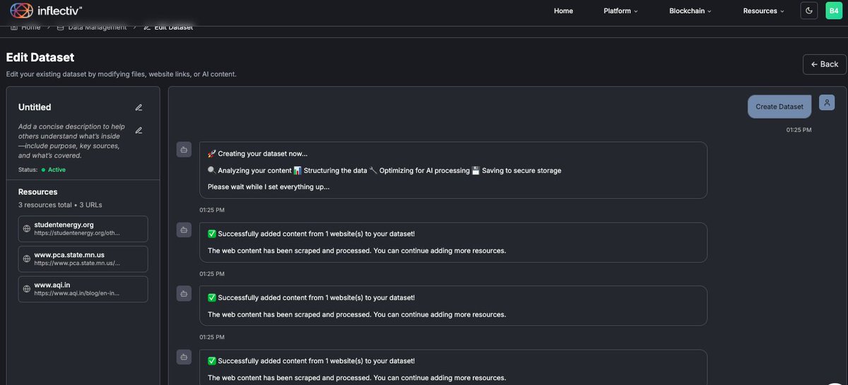 annyd22's tweet image. Woke up to Delhi’s AQI screaming 450+ 
Instead of scrolling through 50 articles, 

I asked @inflectivAI  Air Pollution chatbot everything in 2 mins flat.

Mind-blowing answers instantly 👇 

3 best ways to reduce air pollution
Try it now → app.inflectiv.ai/agents/public/…

All data is…