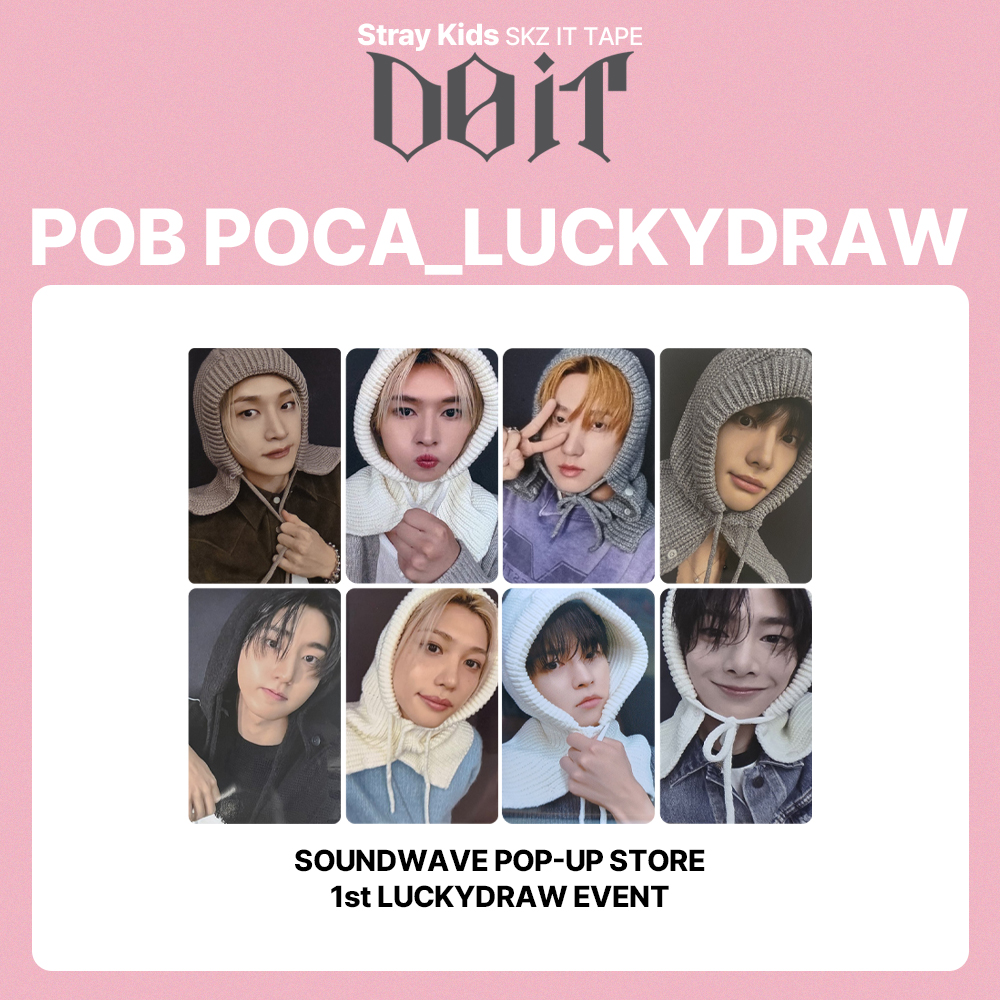 ✨Stray Kids SKZ IT TAPE Album [ DO IT ] SOUNDWAVE POP-UP 1st