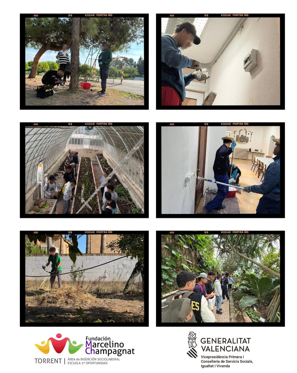 En la #Escuela2Oportunidad 🏠 seguimos con la Escuela taller, queda poquito para acabar el año, pero mientras seguimos de manera práctica y dinámica aspectos básicos de jardinería y mantenimiento 🛠️🪏

#GRACIAS <a href="/generalitat/">Generalitat</a> 🤍por seguir apoyando el proyecto 💪
