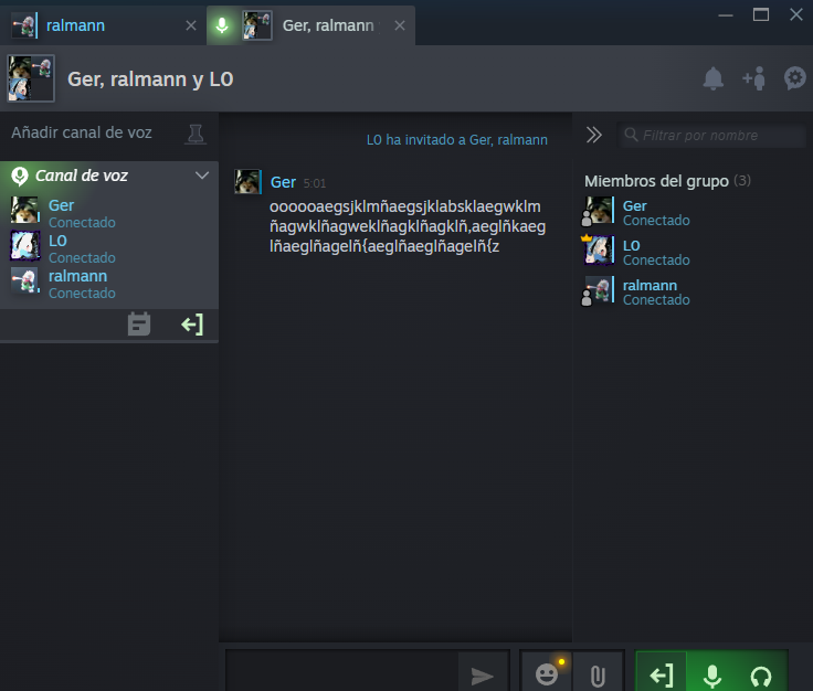 chau discord hola steam voice