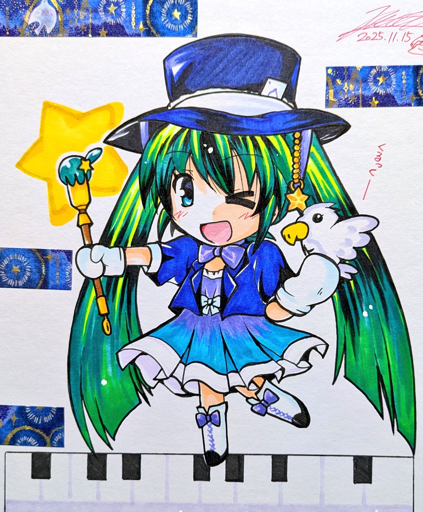 雪ミク 「⑦」|キノ店員のイラスト
