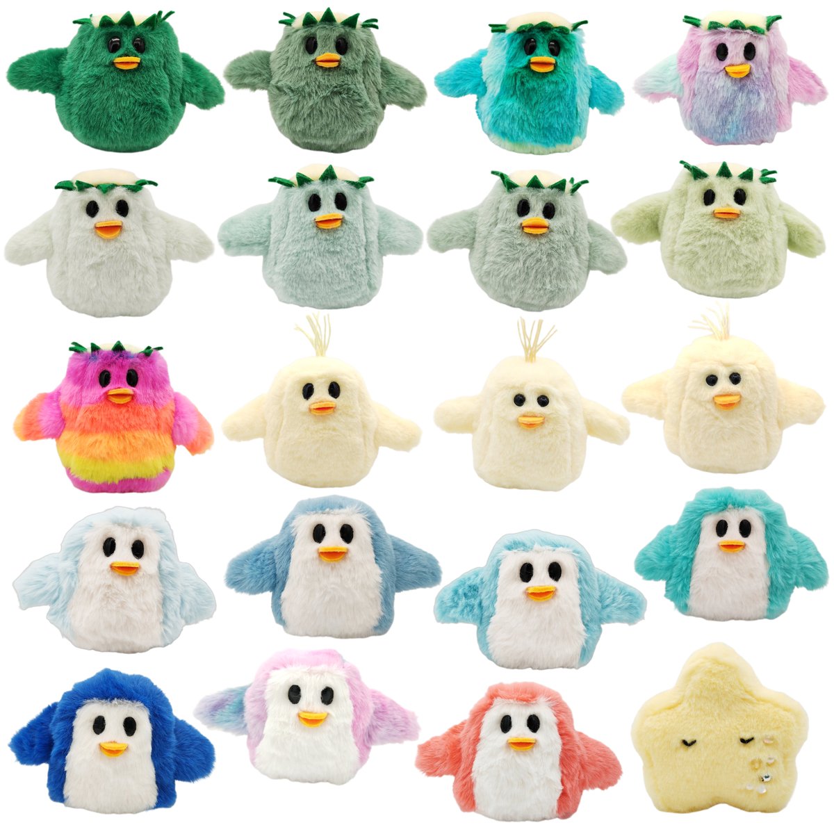 今回手元に残ったぬいぐるみや手描きグッズの一部を通販(minne)で展示