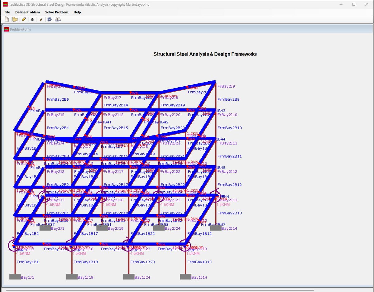 martinokello's tweet image. lnkd.in/eXhmZUZn

The Elastic Analysis Of Structural Steel Frameworks in 3D Space with Inclusion Of Torque and Torsion. Structural Steel Software Design frameworks in Civil/Structural Engineering and can be downloaded here. TauElastica - martinlayooinc.com