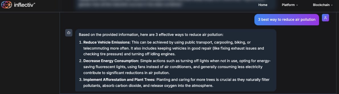 annyd22's tweet image. Woke up to Delhi’s AQI screaming 450+ 
Instead of scrolling through 50 articles, 

I asked @inflectivAI  Air Pollution chatbot everything in 2 mins flat.

Mind-blowing answers instantly 👇 

3 best ways to reduce air pollution
Try it now → app.inflectiv.ai/agents/public/…

All data is…