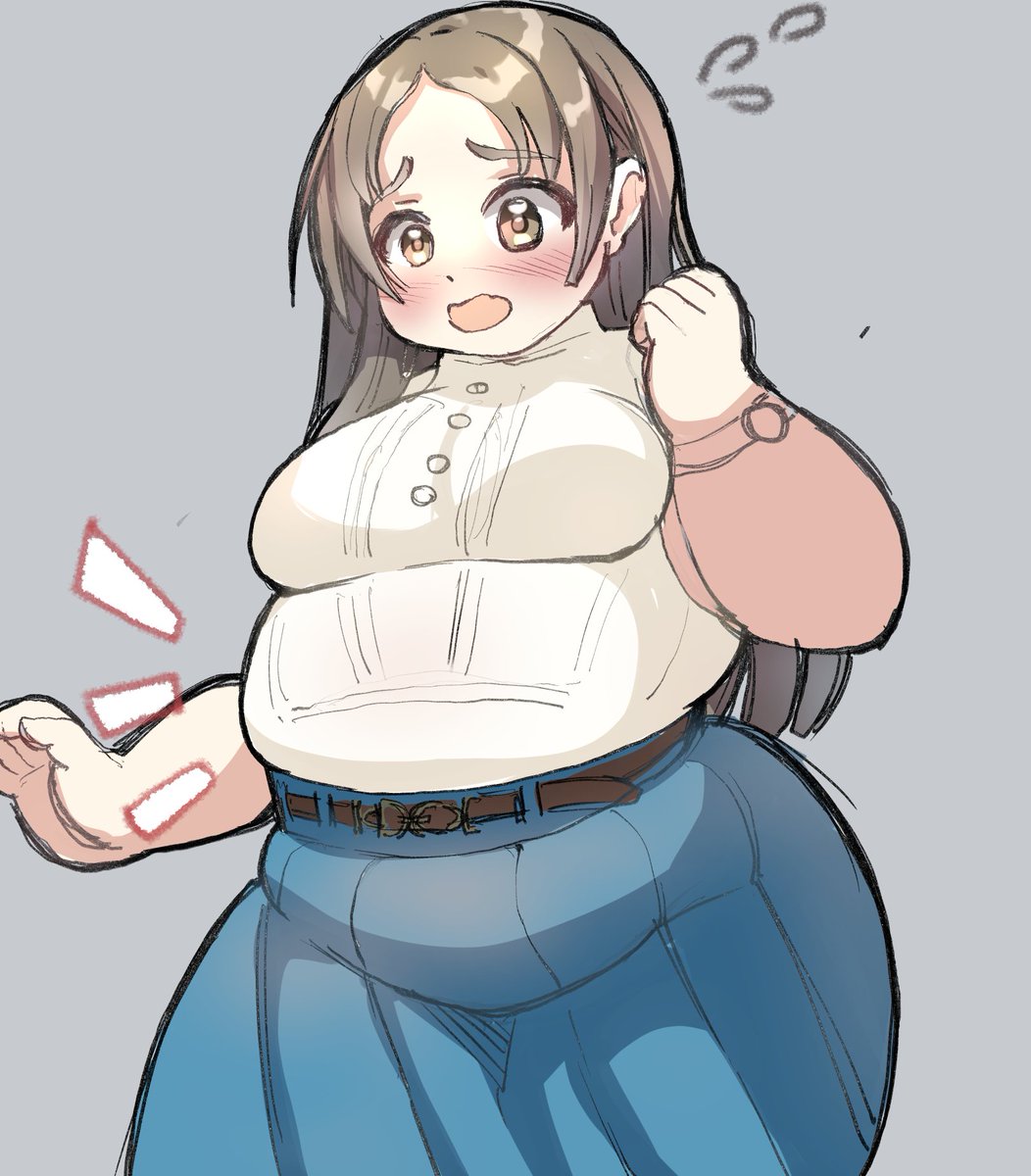 bond_dayo's tweet image. 【落書き】成績最下位だけど体重はトップクラス