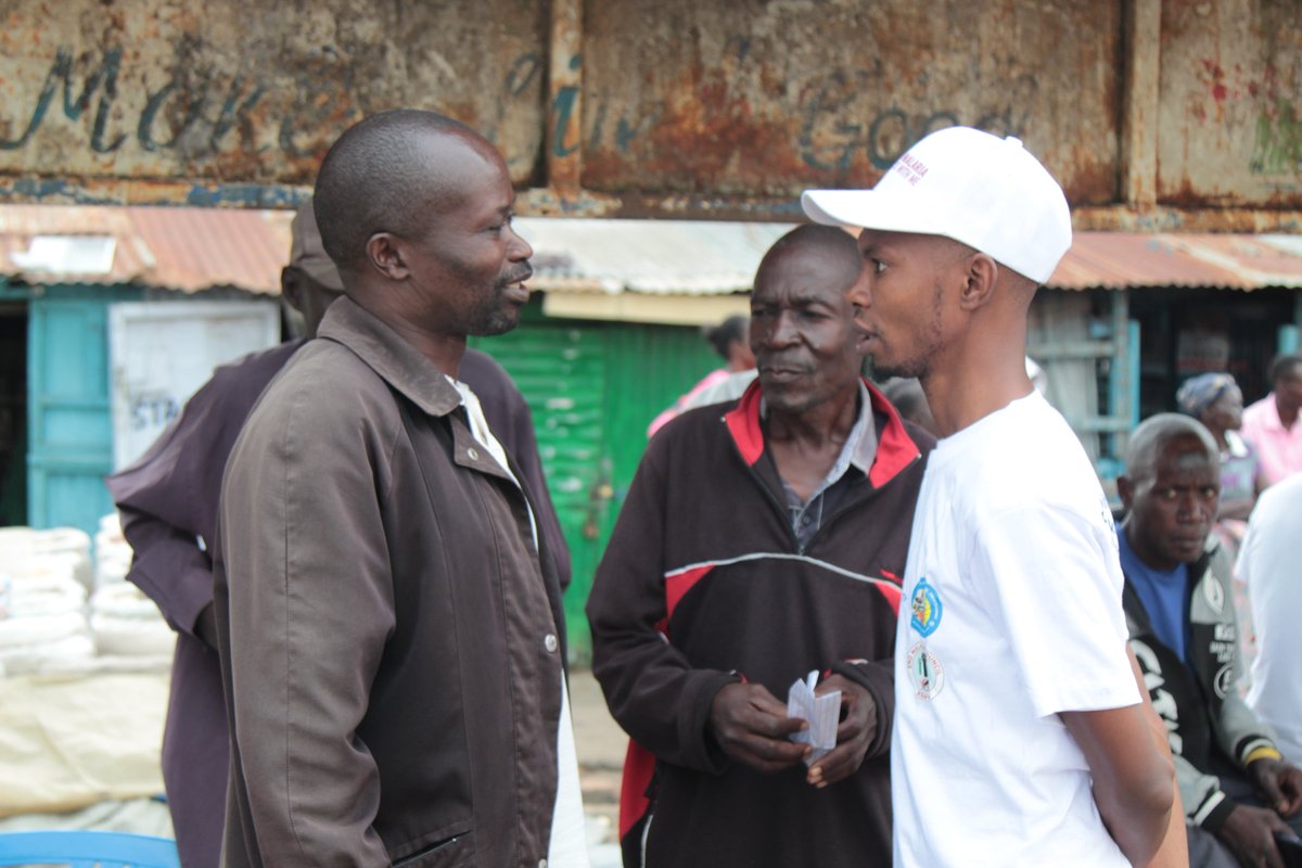 Young people driving meaningful conversations. Universal Health Coverage is attained when community members are actively involved. Afya Bora Maisha Bora.