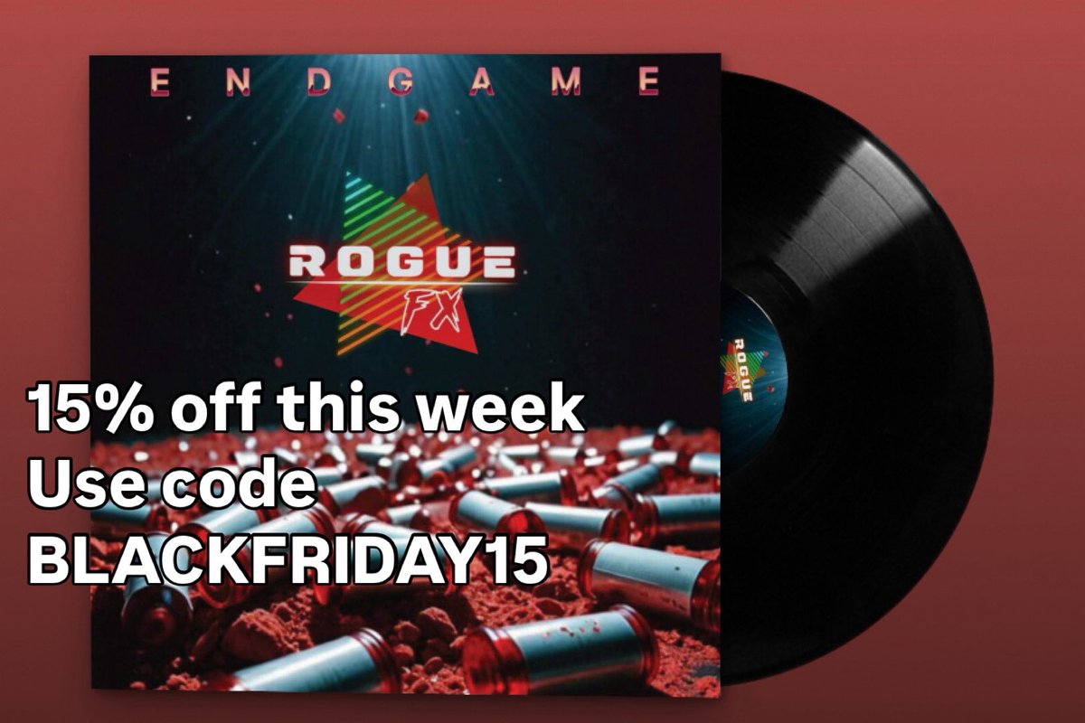 roguefxsynth's tweet image. This week you can grab my Endgame album on vinyl at 15% discount

Just use code BLACKFRIDAY15 at checkout 

elasticstage.com/roguefx/releas…

#synthpop #synthwave #retrowave #newave #dancemusic