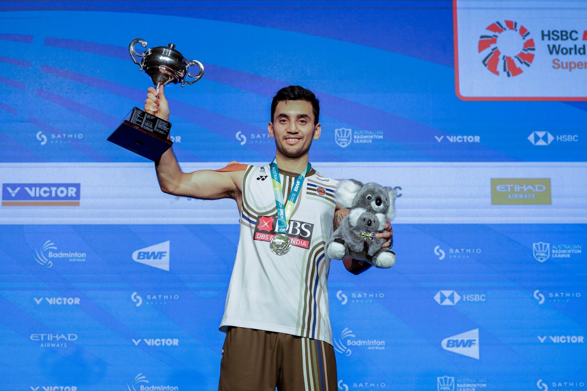 AmdavadOlympics's tweet image. Remarkable performance by @lakshya_sen , clinching gold at the Sathio Australian Open 2025.  #WallOfChampions

A proud moment for Indian badminton! ️

#GSID #GujaratSportsInfrastructureDevelopment #India #Sports