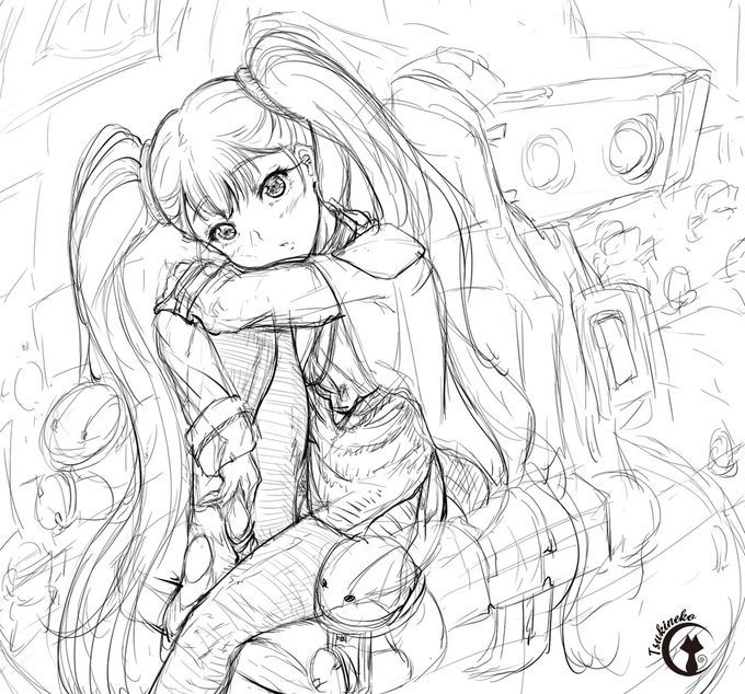 ふと描きたくなった落書きでとめときゃええやろシリーズ。 