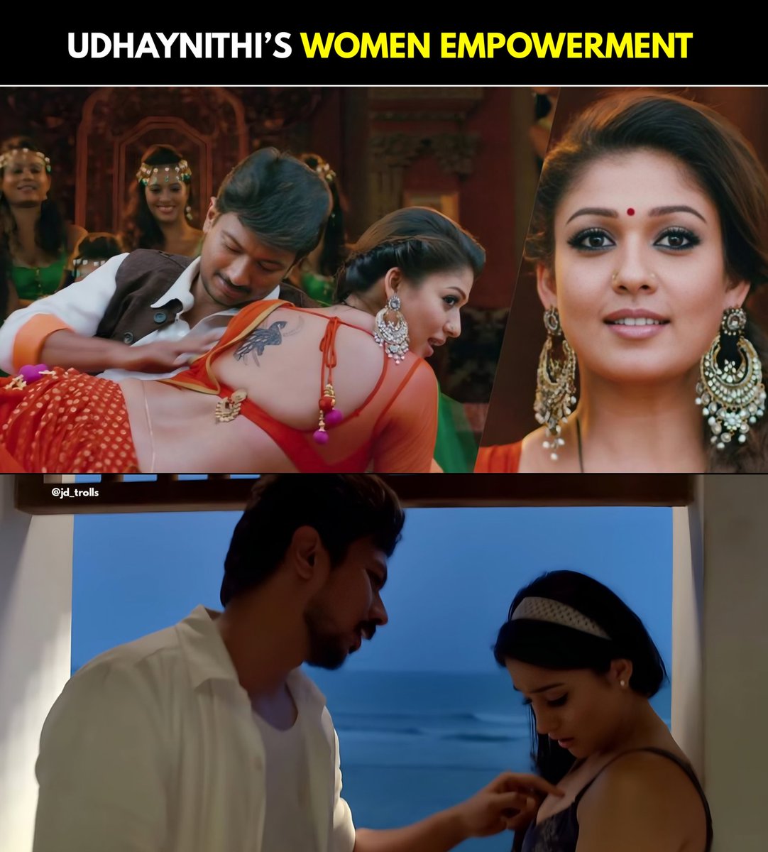 jd_trolls's tweet image. TN Women&apos;s Saviour Udhaynithi ! 🦸

.