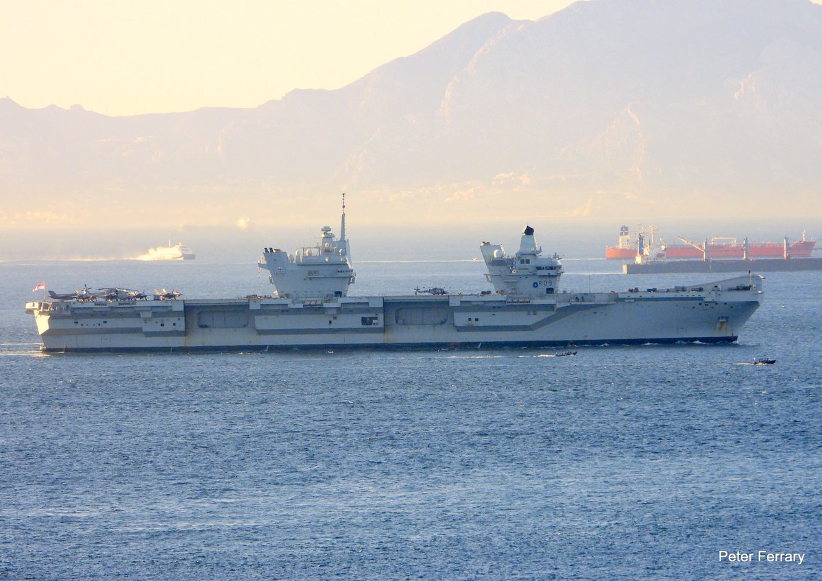 PeterFerrary's tweet image. HMS Prince of Wales R 09  🇬🇧
Gibraltar Nov 23 2025