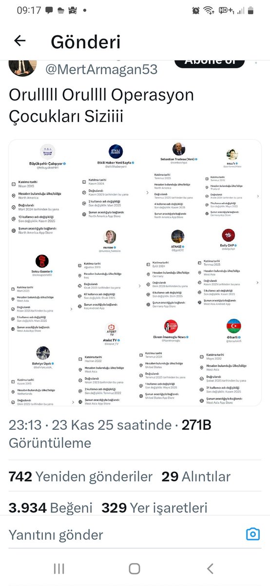 Tanıdığınız mı bunları ⬇️
Hesabın bulunduğu ülkelere bakınca kim olduklarını gördük⁉️
#TaşacakBuDeniz #döviz #altın