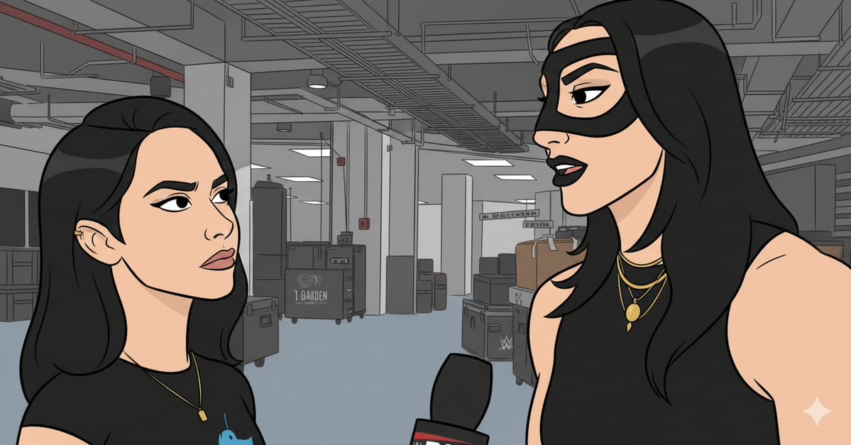 WRESTLINGEA's tweet image. @RheaRipley_WWE @TheAJMendez capitan and co capitan #WWERaw #wwewargames