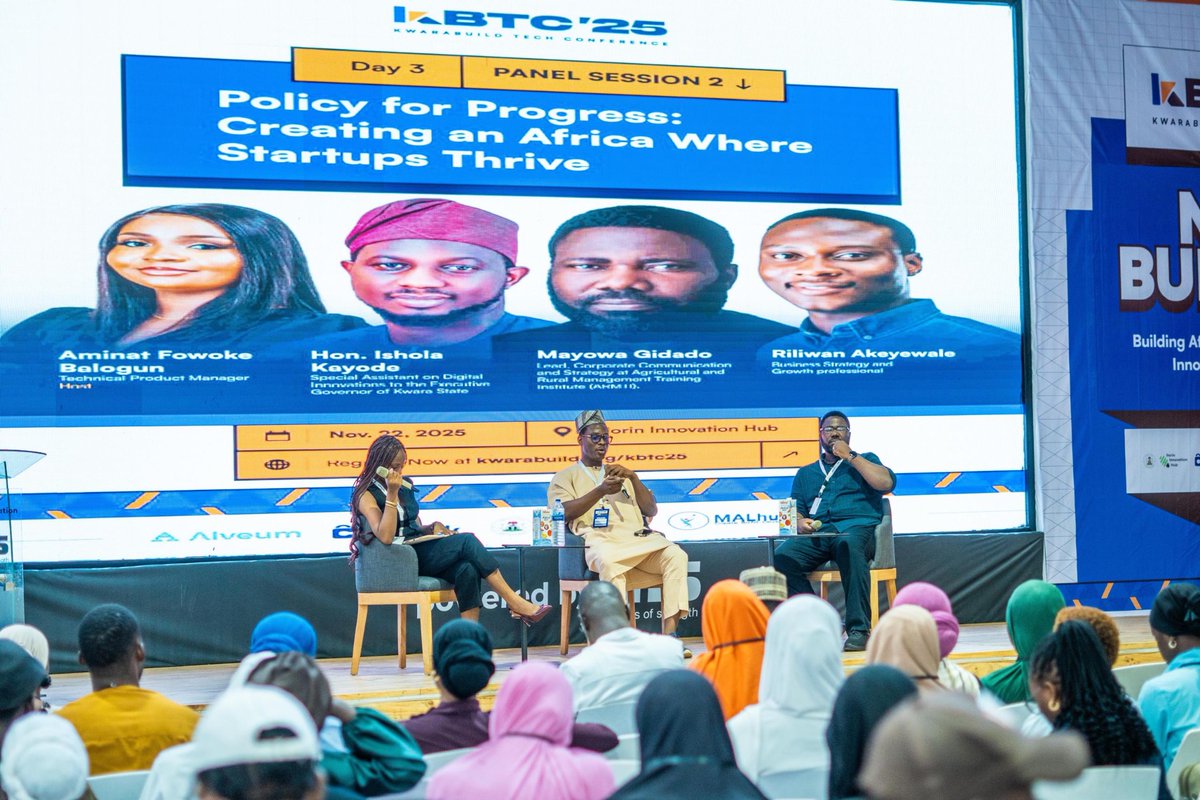 bhalow_meenat's tweet image. I also had the privilege to moderate a panel conversation focused on how policy can support startups and strengthen the innovation ecosystem.

#KBTC25 #NextBuilders