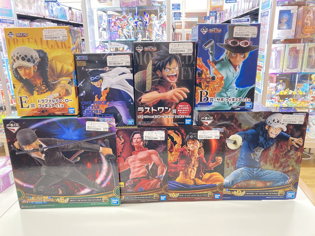 ✨入荷情報✨ ワンピース、ドラゴンボール、呪術廻戦、SAO、などアニメ