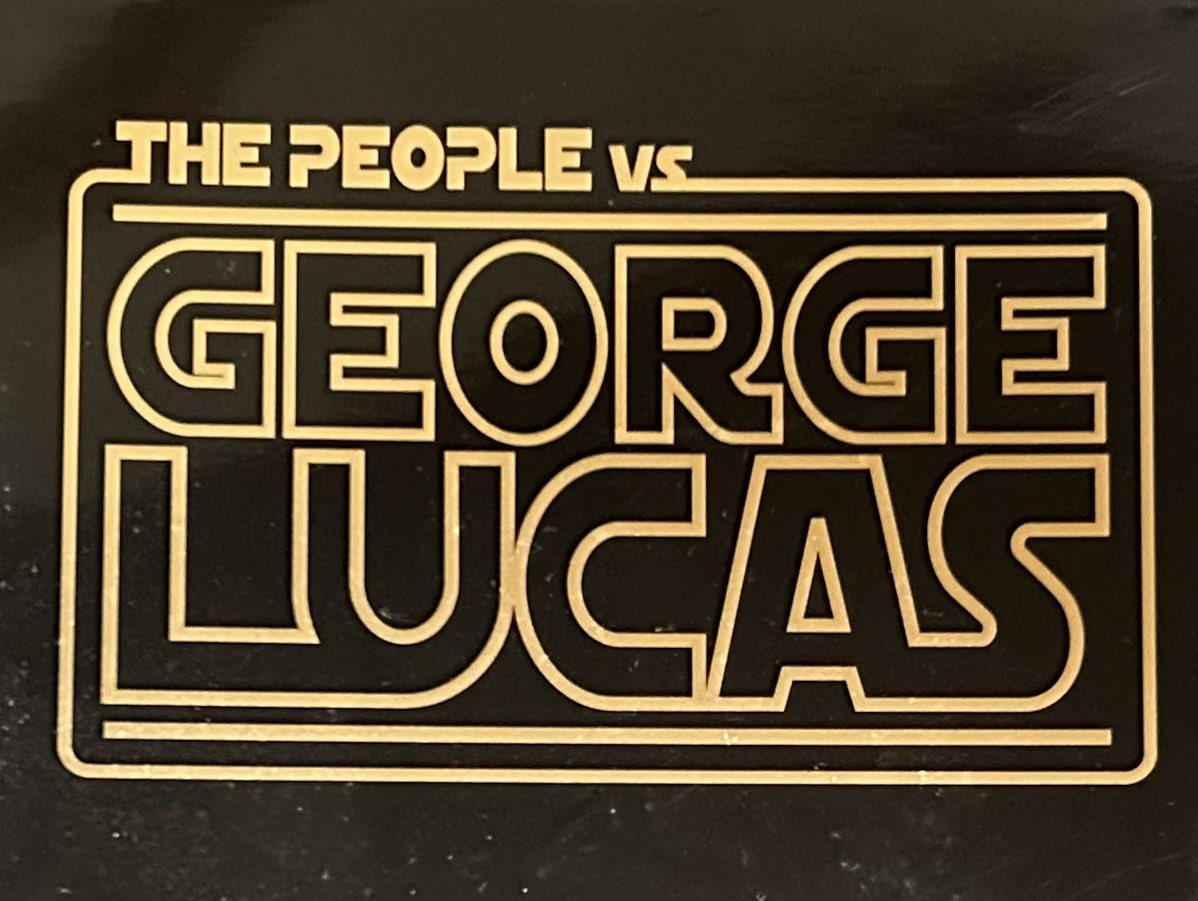 ryuichitsujii's tweet image. 今夜はアレクサンドレ・O・フィリップ監督作品『ピープルVSジョージ・ルーカス』の上映会in自室。こりゃあ明日からは久々に『スター・ウォーズ』地獄に突入しそうですな。 #STARWARS