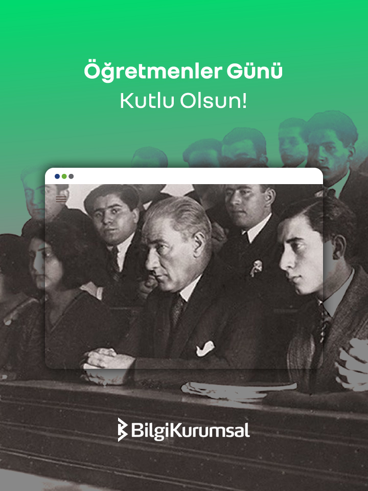 24 Kasım Öğretmenler Günü Kutlu Olsun!