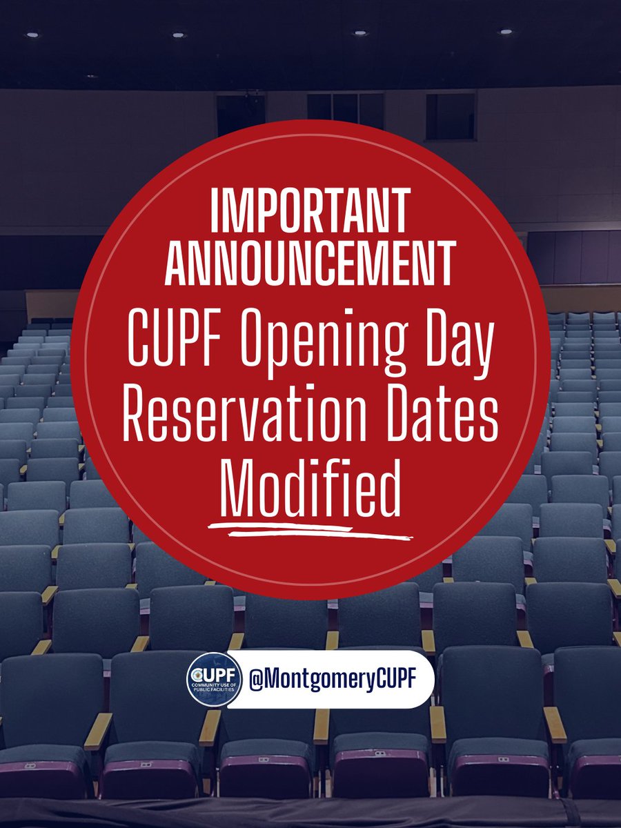 Community Use of Public Facilities (CUPF) tweet media