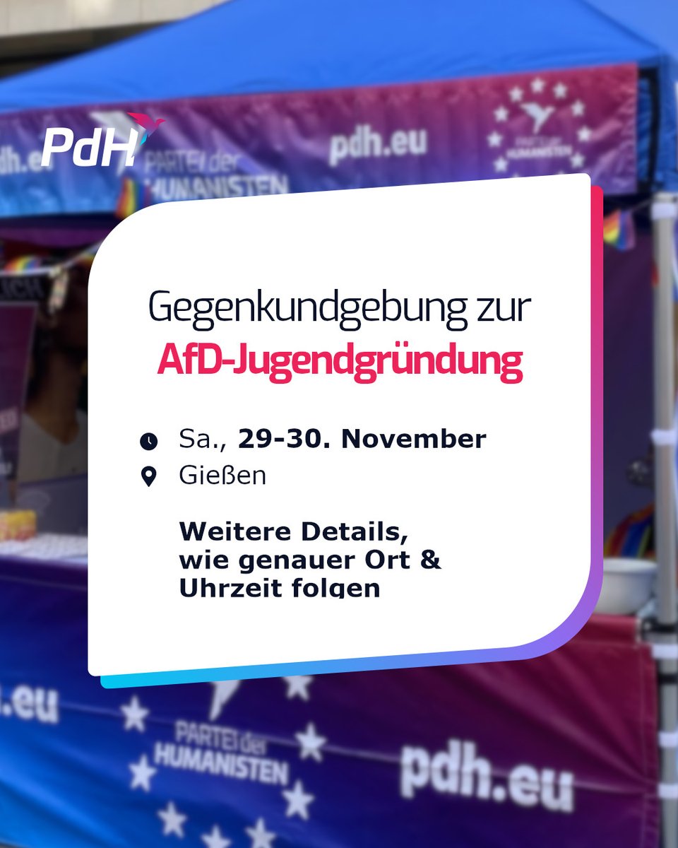 PdH HE | Partei der Humanisten Hessen tweet media