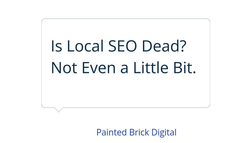 Painted_Brick's tweet image. Every so often, someone will ask, “Is local SEO dead?” And every time, I have to resist the urge to shout, “Only if Google is!”

Read more 👉 lttr.ai/AlXfK

#DrivesRealResults #LocalSeoDead #LocalSearch