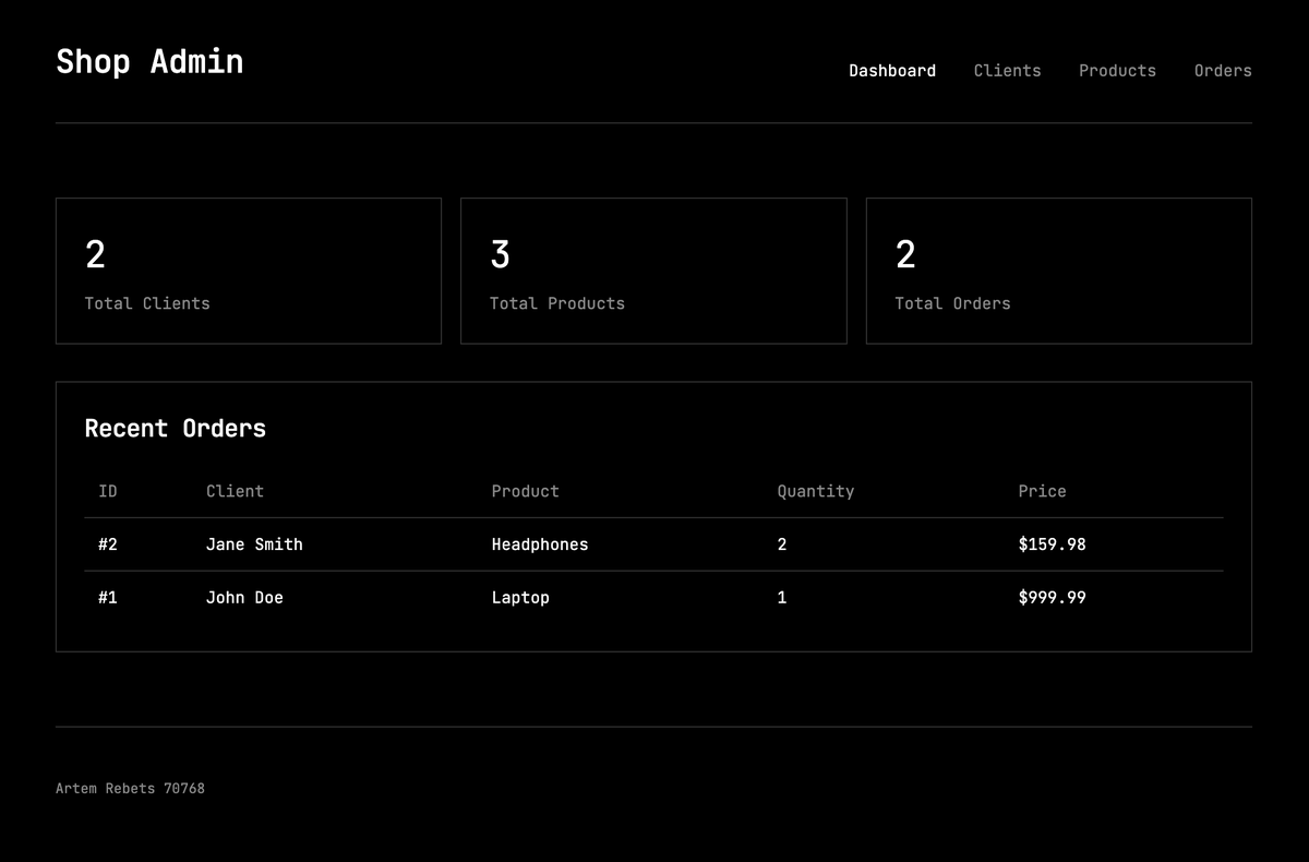 a_rebets's tweet image. Found my old PHP lab project from uni. I guess I was Vercel-pilled back then