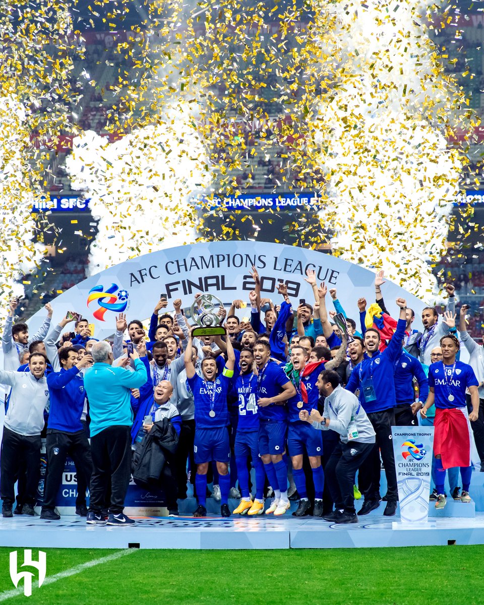 On this day in 2019 we won the Asian Champions League after beating Urawa Reds 2-0 in the second leg of the final in Japan 🏆💙