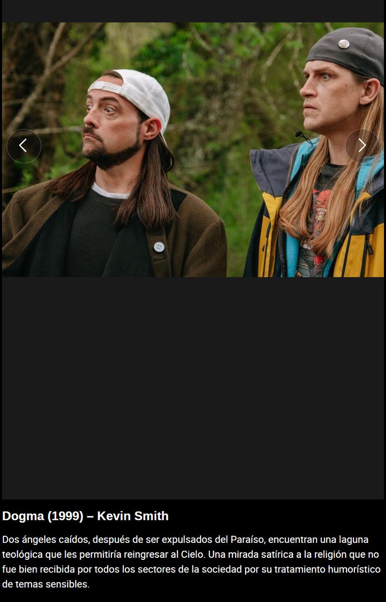 warkand's tweet image. Diría que en @expansioncom se han liado con las imágenes de las pelis más polémicas...

...si, son dos, pero Jay y Bob ángeles caídos no termino de verlo, quizás para la siguiente peli se les ocurra 😂