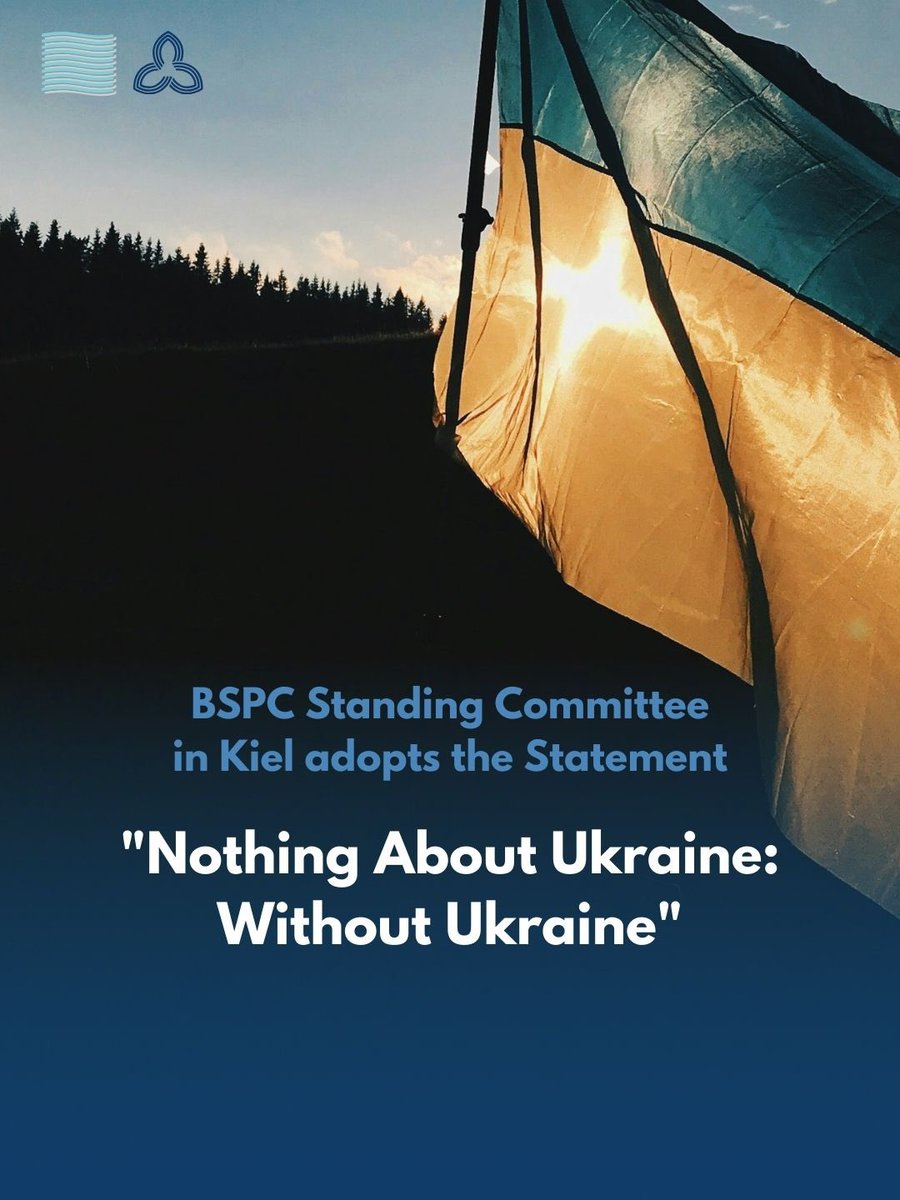 AssemblyBaltic's tweet image. 🇺🇦BSPC Standing Committee in Kiel adopted the Statement “Nothing About Ukraine Without Ukraine”. 

#StandWithUkraine #Ukraine #BA #BalticAssembly #BSPC 

Photo: Max Kukurudziak