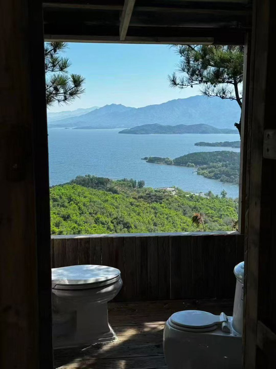 xcdh616's tweet image. 这地拉屎是不是都会顺畅💩