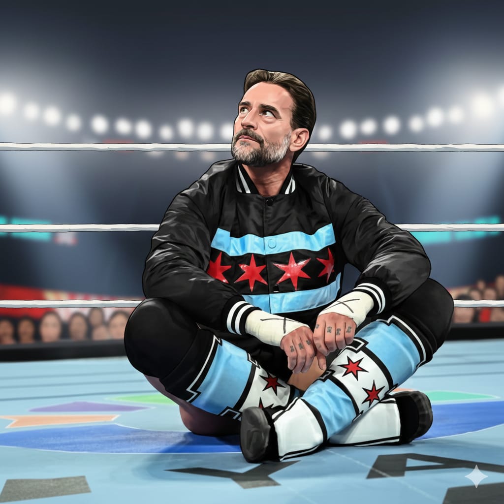 WRESTLINGEA's tweet image. @CMPunk #WWERaw