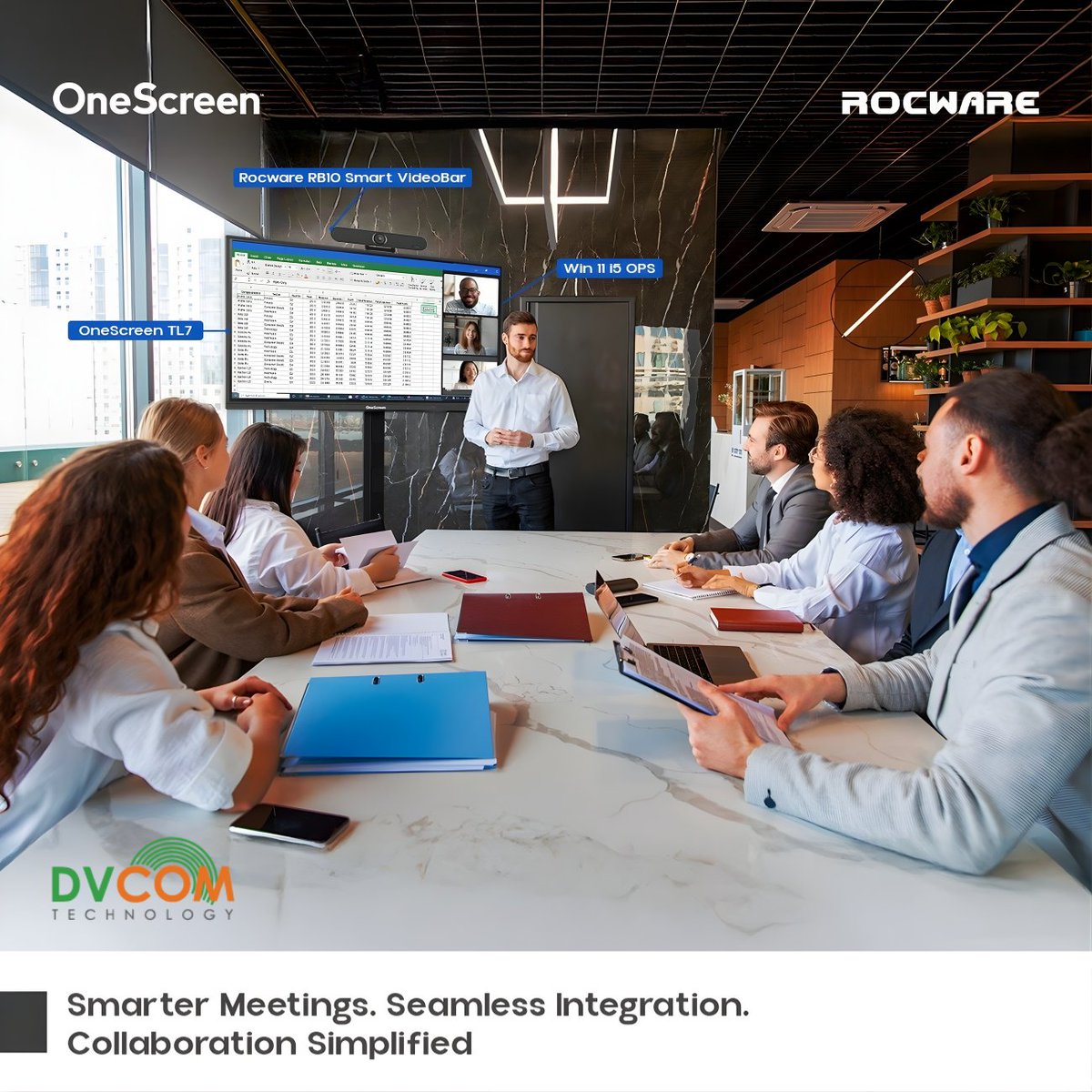 DvcomTechnology's tweet image. Rocware + OneScreen = Interactive displays, AI presenter tracking, and ROI focused discussions. Upgrade your meeting rooms today!

📞 +971 4887 3370 | 🌐 dvcom.ae | 
📧 info@datavoiz.com

#SmartMeetingRooms #Collaboration #AI #DVCOM #DigitalWorkplace