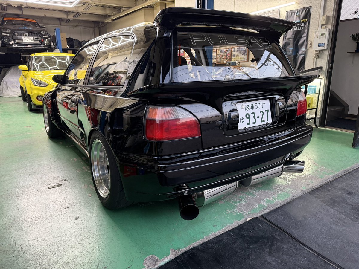 岐阜からカッコいい
GTi-Rワイド！