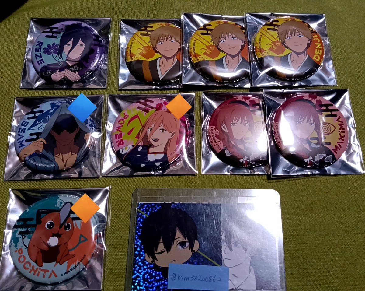 交換】チェンソーマン OMATUSRI POP UP SHOP 台風の悪魔ルーレット 缶