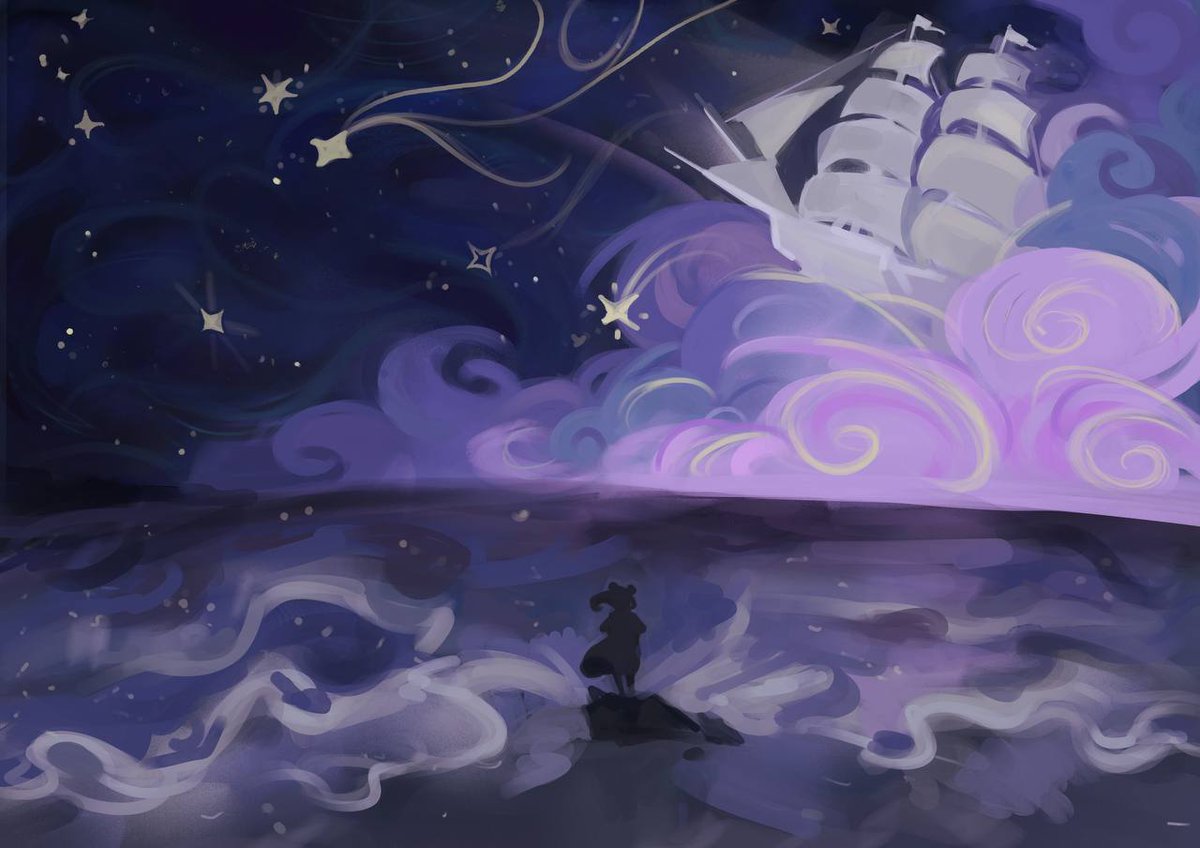 FeIIix0a's tweet photo. Inspired by the cartoon Treasure Planet (2025/2024) https://t.co/QD8j68u4tY