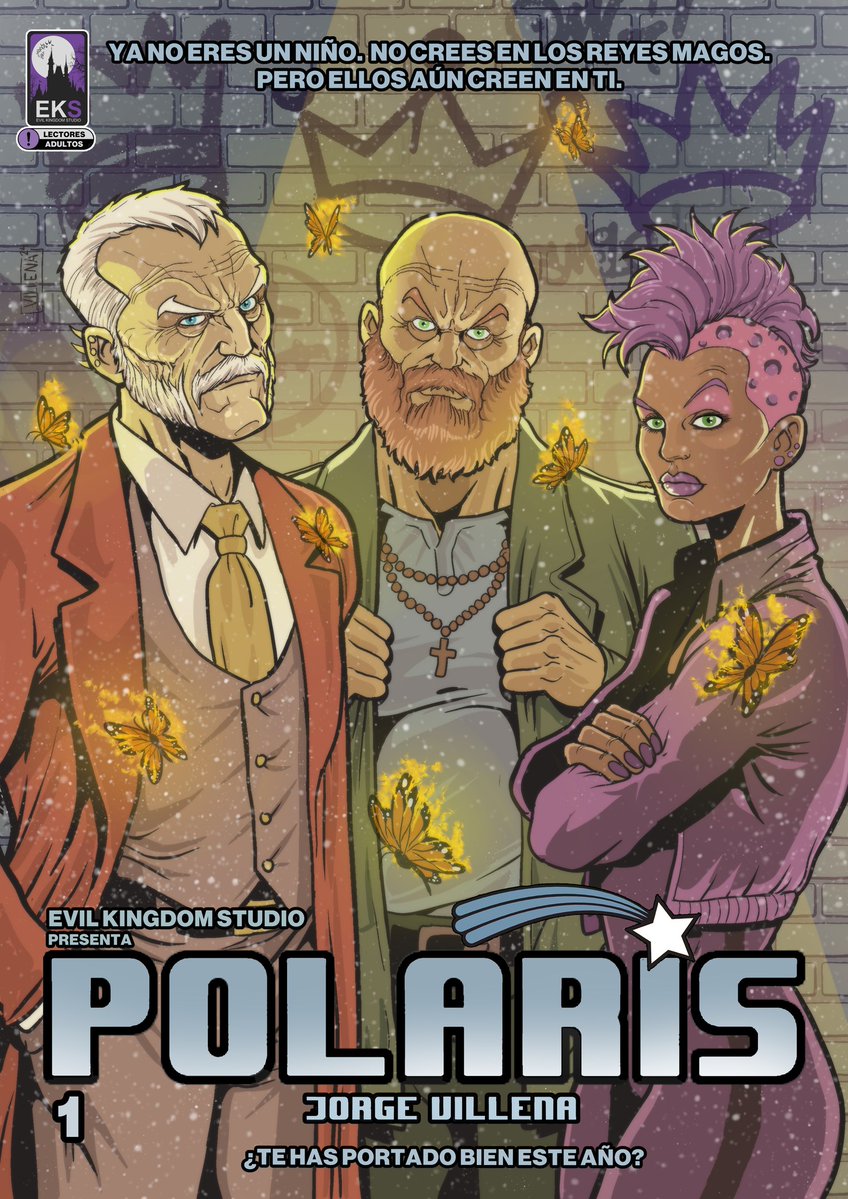 jorgevillena5's tweet image. POLARIS #1 “pide un deseo”
¡AQUÍ COMIENZA EL WEBCÓMIC POLARIS! Cada mes una nueva entrega en la web de Evil kingdom studio, podéis leerlo gratis y, si queréis apoyar este proyecto, se puede hacer mediante paypal o bien compartiendo este enlace. evilkingdomstudio.es 
#webcomic