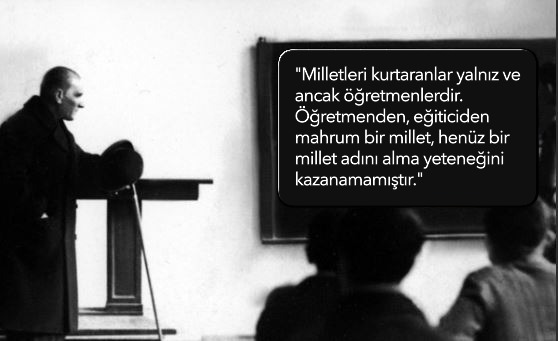 Çocukların ve gençlerin istikballerini bilimle, sanatla, sporla ve Atatürk sevgisiyle inşa eden tüm öğretmenlerimizin Öğretmenler Günü kutlu olsun...