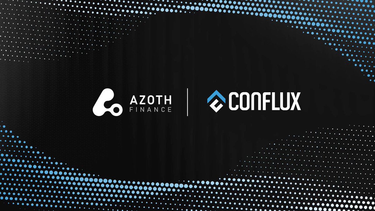 AzothFinance's tweet image. We’re pleased to announce our partnership with @Conflux_Network , a permissionless L1 leveraging hybrid PoW/PoS for secure, scalable, and low-cost infrastructure.

As China’s leading regulatory-compliant public blockchain, Conflux provides a strategic gateway into Asia’s…