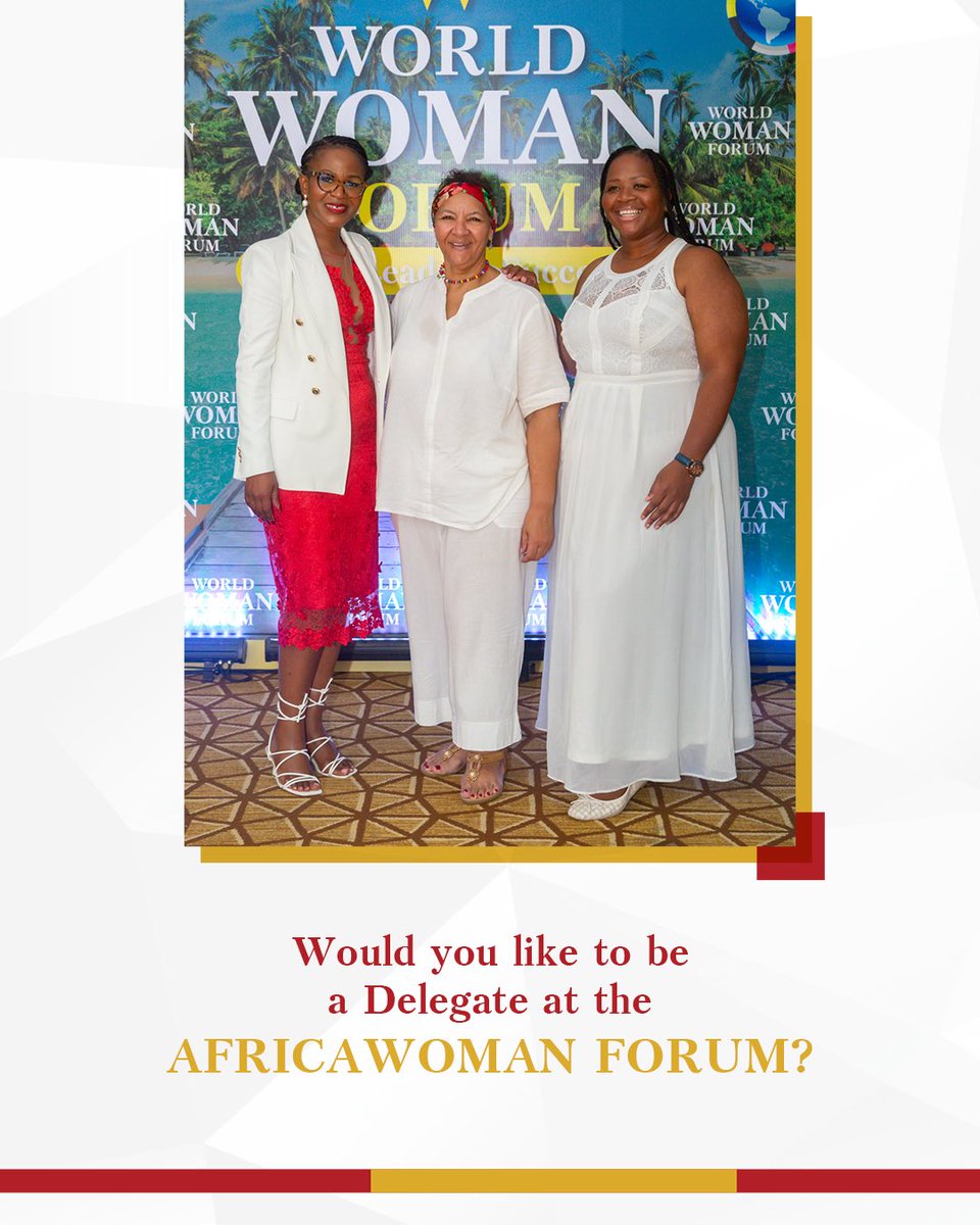 Eurowoman_FORUM's tweet image. The Pan-African Women&apos;s Forum brings together representatives from all over the world, with a focus on Africa.

To register for the Forum: 📞 +44-744-218-77-04

#WWC #WorldWomanClub #ClubofSuccessfulWomen