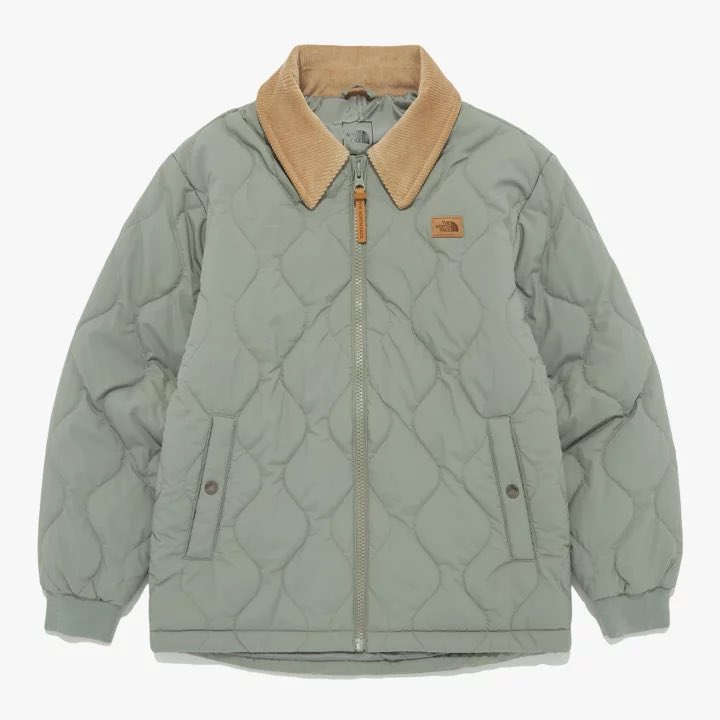 THE NORTH FACE キルティングジャケット 160 ベージュ 公式