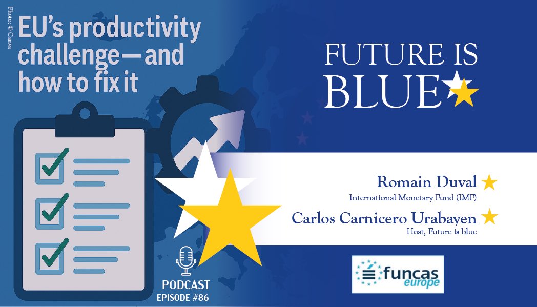 Europe’s productivity slowdown is one of the defining economic challenges of our time — and it’s getting harder to ignore. I spoke about it with Romain Duval, Assistant Director in the IMF’s European Department and Mission Chief for Spain lnkd.in/eY-imFv4