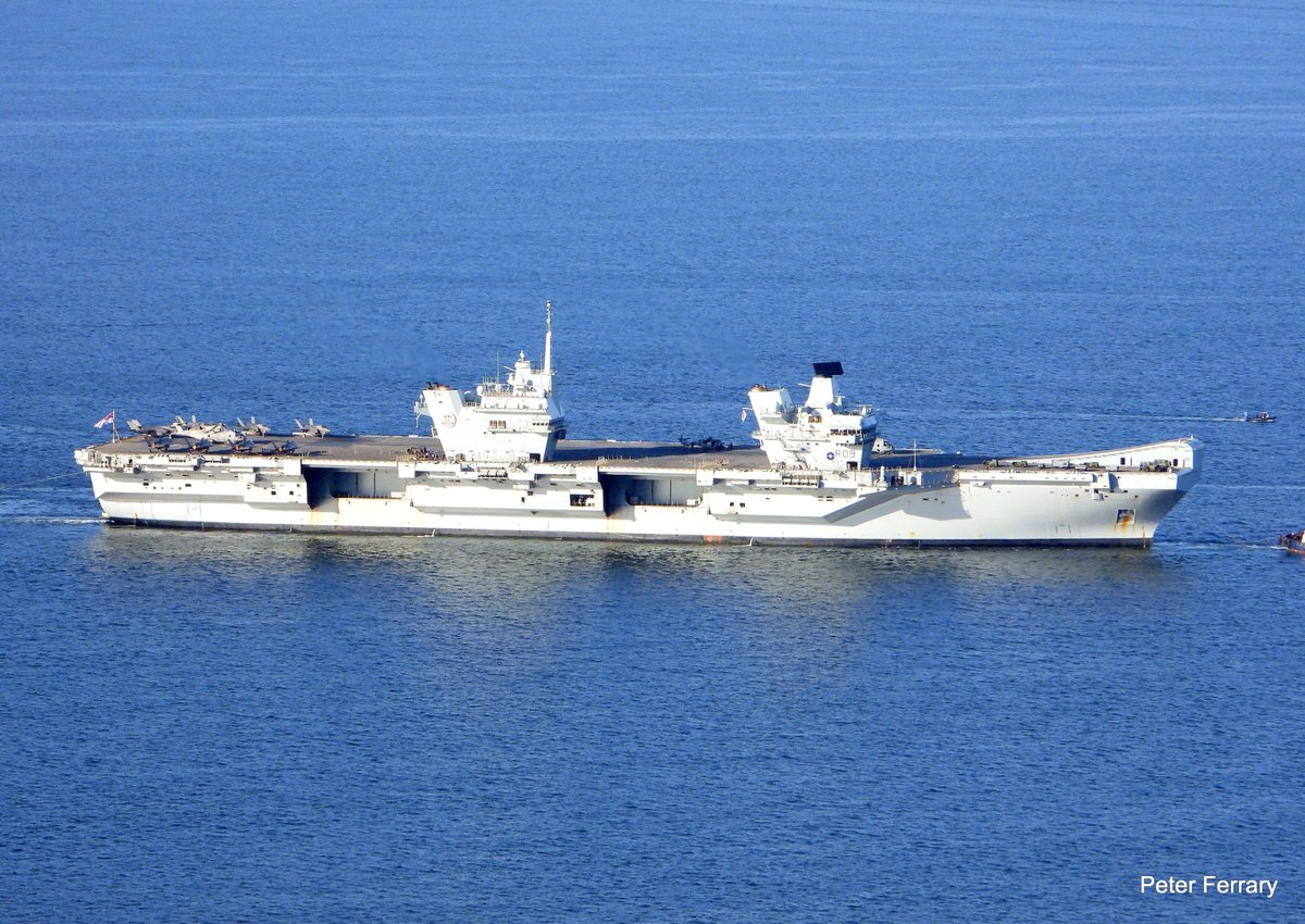 PeterFerrary's tweet image. HMS Prince of Wales R 09  🇬🇧
Gibraltar Nov 23 2025